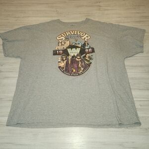 WWE Survivor Series 1988 T Shirt Men's Gray Size 3X C5